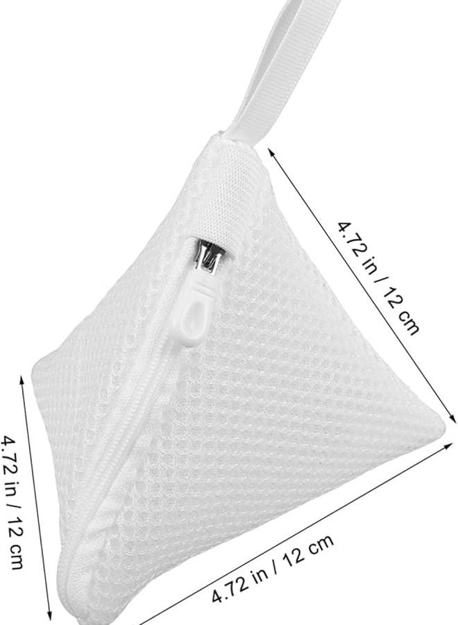 Zerodeko 3 قطع أكياس غسيل شبكية مثلثة بسحاب تمنع التشابك وتحمي الملابس - Image 2